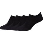 CAMANO Damen Socken Online Women cotton fine invisible Sneaker 4p, Größe 39-42