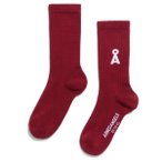 ARMEDANGELS - Saamus Bold Socks - Multifunktionssocken 35-38 rot