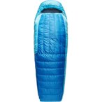 Sea to Summit Trek -9C/15F - Daunenschlafsack links snorkel blue long