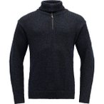 DEVOLD Herren Pullover NANSEN SWEATER ZIP NECK, Größe S in Blau