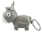 munkees Esel LED+Sound Schlüsselanhänger
