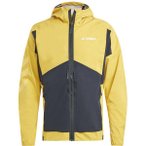 ADIDAS Herren Funktionsjacke Terrex Techrock Softshelljacke, Größe XXL in Brau