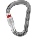 Petzl Attache Screw Lock HMS-Karabiner, grau