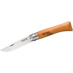 Opinel Messer m. Klingensperre Carbon  Taschenmesser Größe No.6
