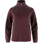 Fjällräven Övik Lite Half Zip  Damen  Pullover rot Größe S Lifestyle  Hautf
