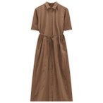 Jeanne Baret - Women's Sumatra Shirt Dress - Kleid Gr 38 braun