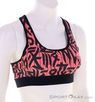 Dynafit Alpine Graphic Damen Sport-BH-Pink-Rosa-M