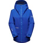 Mammut Eiger Nordwand Pro HS   Damen  Regenjacke blau Größe M Trekking  Winddi