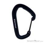 Black Diamond HotWire Schnappkarabiner-Schwarz-One Size