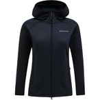 Peak Performance Midlayer   Damen  Fleecejacke schwarz Größe L Skifahren  Elas