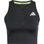 adidas Adizero Gel Pocket Crop Top Damen  Tanktops schwarz Größe XL Laufen | T