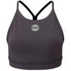 Moon Climbing Women's Sigma Bra Top, S, granite
