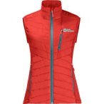 JACK WOLFSKIN Damen Weste ROUTEBURN PRO INS VEST W, Größe L in Rot