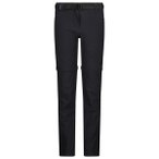 CMP - Girl's Stretch Zip Off Pant - Zip-Off-Hose Gr 110 schwarz