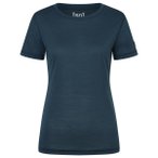super.natural - Women's Sierra 140 Tee - Merinoshirt Gr XS blau