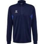 HUMMEL Herren Sweatshirt hmlAUTHENTIC HALF ZIP SWEAT, Größe XL in Blau