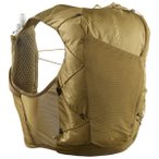 Salomon - Active Skin 12 Set - Trailrunningrucksack Gr S braun