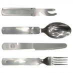 Origin Outdoors - Bundeswehrbesteck Light - Besteck-Set grau