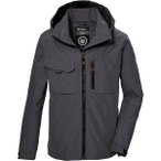 KILLTEC Kinder Funktionsjacke KOS 140 BYS JCKT, Größe 164 in Grau