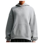 Nike - Women's Studio Fleece MW Oversize Pullover Hoody - Pullover Gr XS grau