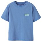 Name it - Kid's Fandel S/S Top - T-Shirt Gr 92 blau