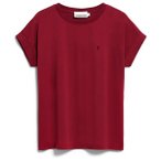 ARMEDANGELS - Women's Idaa Logo - T-Shirt Gr XS rot