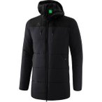 ERIMA Herren Squad Winterjacke, Größe XL in Schwarz