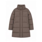 Mazine - Women's Over-Sized Raglan Puffer Coat - Mantel Gr L braun