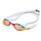 Arena - Air Sonic Mirror - Schwimmbrille gold /weiß