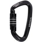 Camp Atlas 3Lock Triple Lock Verschlusskarabiner, black