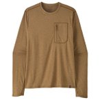 Patagonia - L/S Cap Cool Sun Shirt - Funktionsshirt Gr S braun