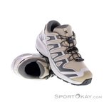Salomon XA Pro WP Kinder Traillaufschuhe-Hell-Grau-30