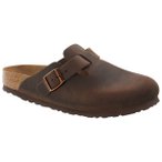 Birkenstock - Boston SFB Oiled Leather - Sandalen 37 - Regular braun