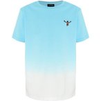 CHIEMSEE T-Shirt mit Dip-Dye Unikat, Größe 122/128 in Blau