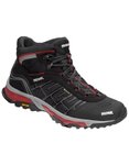 Meindl - Wanderschuhe GORE-TEX - Finale Mid GTX Black/Red für Herren - Größe 