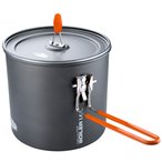 GSI Halulite Boiler Kochtopf  Camping Kochgeschirr silber Größe 1.1L