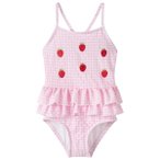 Name it - Kid's Zammer Swimsuit - Badeanzug Gr 98/104 rosa