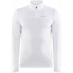 CRAFT Herren Rollkragenpullover CORE GAIN MIDLAYER M, Größe XL in Weiß
