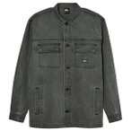 Quiksilver - Mohab Washed Twill L/S Shirt - Hemd Gr S grau
