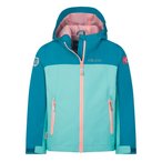 Trollkids Telemark  Kinder  Fahrradjacke blau Größe 104 Trekking  Winddicht Wa