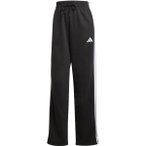 ADIDAS Damen Hose Essentials 3-Streifen Open-Hem French Terry, Größe XS in Sch