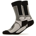 Rohner - Basic Trekking 2er Pack - Wandersocken 35-38 grau/schwarz