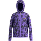 Odlo High Pile Print  Kinder  Fleecejacke lila Größe 164 Trekking  Elastisch