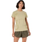 ASICS Damen T-Shirt ROAD SEAMLESS SS TOP, Größe XL in Braun