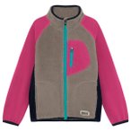 Color Kids - Kid's Teddy Jacket with Fleece Sleeves - Fleecejacke Gr 164 bunt