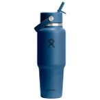Hydro Flask - Wide Flex Straw Travel Bottle - Trinkflasche Gr 946 ml blau