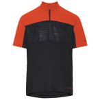 Vaude - Qimsa Pro Half Zip Shirt - Radtrikot Gr S schwarz