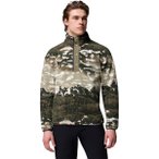 COLUMBIA Herren Rolli Helvetia II Printed Half Snap Fleec, Größe M in Grün