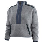 Smartwool - Women's Second Cut Fleece 1/2 Zip - Fleecepullover Gr XS grau