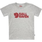 Fjällräven Kinder Logo T-Shirt (Größe 140, grau)